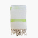 Fouta traditionnelle Calliope 100% coton