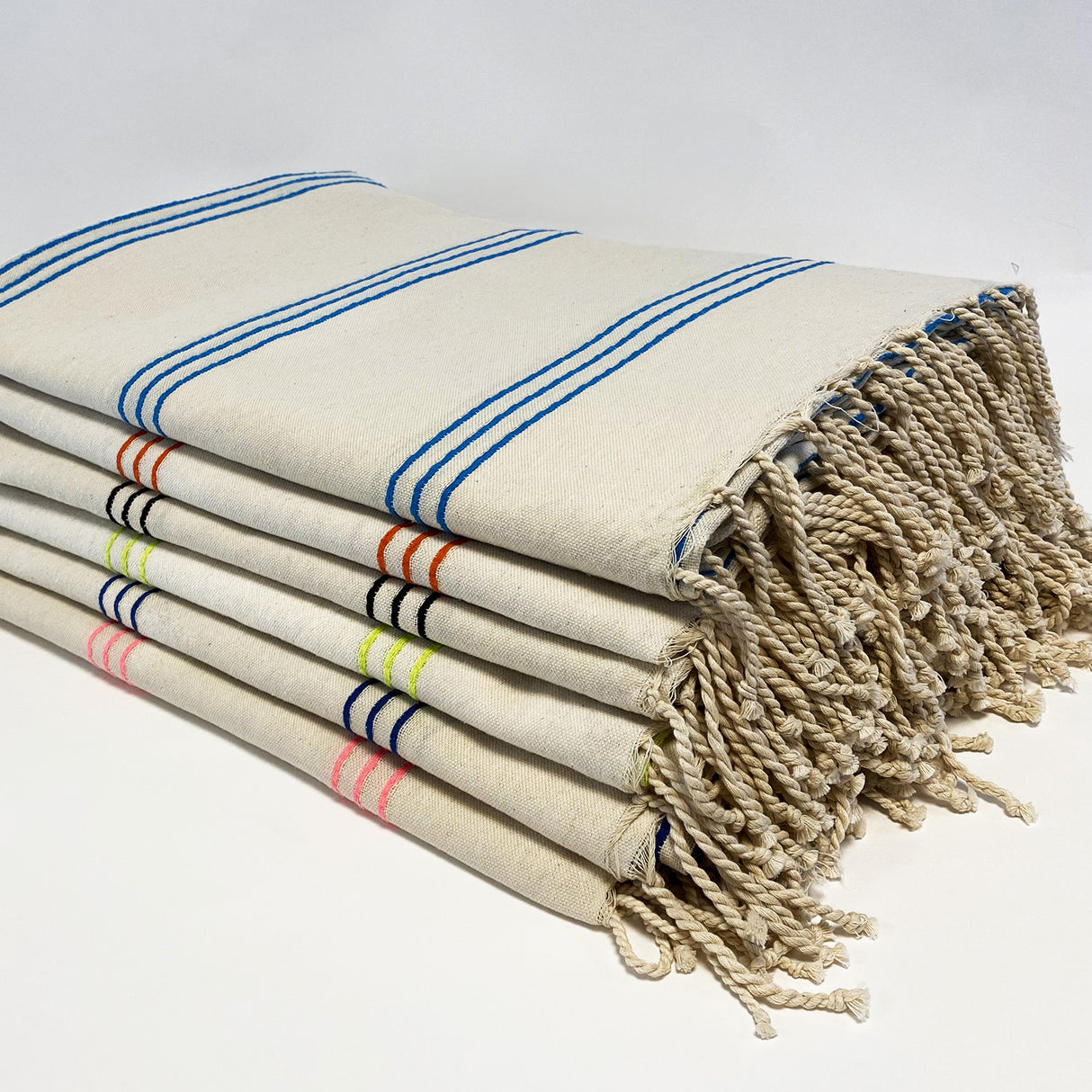 Fouta traditionnelle Calliope 100% coton