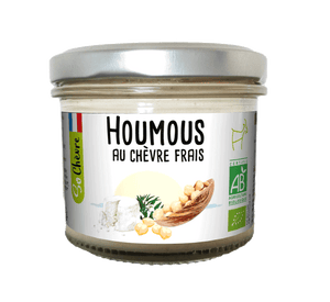 Houmous au chèvre frais