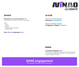 Programme pour le Comité Avinao